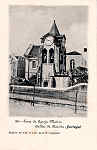 N.� 33 - Portugal Caldas da Rainha Torre da Igreja Matriz_Editor Dias e Paramos_Editado 1906_Dim 9x14 cm. - Col. M. Chaby