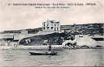 N.� 57 - Portugal_Caldas da Rainha-Foz do Arelho_Chalet do Conde almeida Ara+�jo e Lagoa_Editor Dias e Paramos_Editado 1906_Dim. 9x14 cm. - Col.M. Chaby