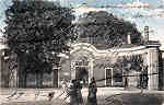 N.� Portugal_Caldas da Rainha_Entrada do Parque_Editor Ourivesaria Portuense_Editado 1911_Dim. 9x14 cm. - Col. M. Chaby