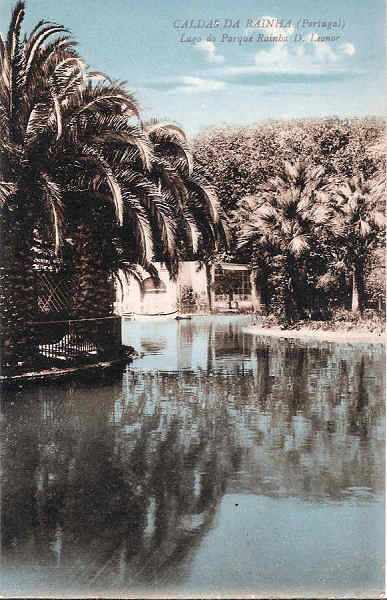 S/N - Portugal-Caldas da Rainha Lago do Parque Rainha D.Leonor - Editor Jos� da Silva Dias - Editado em 1926 - Dimens�es: 14x90 cm. - Col.Miguel Chaby
