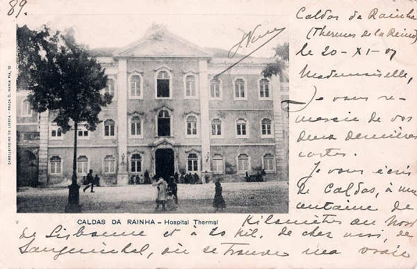 N.� 2 - Portugal-Caldas da Rainha Parque D. Carlos - Ponte - Editor Cabeleireiro de Lisboa, Pra�a Maria Pia, n.� 12 - Editado em 1903 - Dimens�es: 14,3x9 cm. - Col. Miguel Chaby