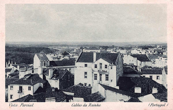 S/N - Portugal-Caldas da Rainha Vista parcial das Caldas da Rainha - Editor Vale e C (Editado em 1921) - Dimens�es: 14x9cm. - Col. Miguel Chaby