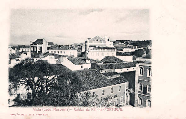 S/N - Portugal Caldas da Rainha Vista (Lado Nascente) - Editor Dias e Paramos (Editado em 1904) - Dimens�es: 9x14 cm. - Col. M. Chaby