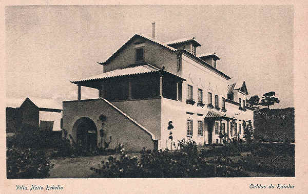 S/N - Portugal Caldas da Rainha Villa Netto Rebelo - Editor Jos� da Silva Dias (Editado em 1921) - Dimens�es: 9x14 cm. - Col. Miguel Chaby