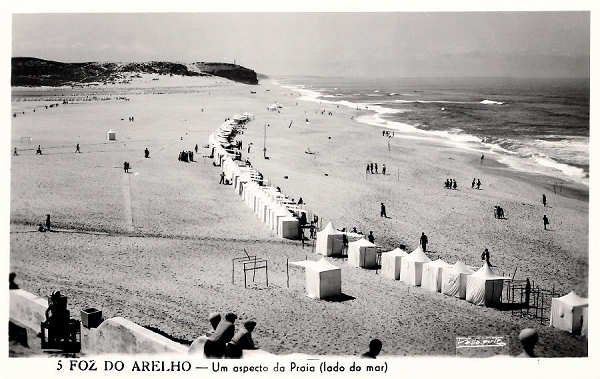 N.� 5 - Portugal Caldas da Rainha Foz do Arelho - Um aspecto da Praia (lado do mar) - Editor Passaporte Loty_Editado 1951 - Dim. 9x14 cm. - Col. M.Chaby