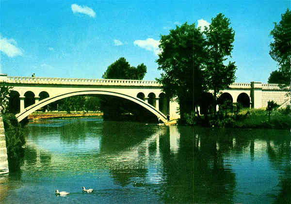 N.� 161 - Ponte Nova - Chaves / Portugal - Edi��o da Comiss�o Regional de Turismo de Chaves - S/D - Dimens�es: 15x10,5 cm. - Col. HJCO (1966).