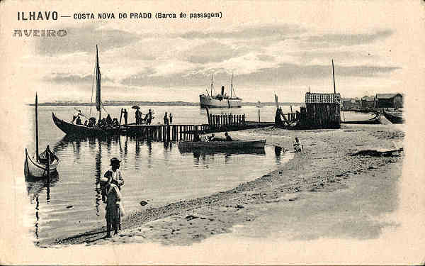 SN - ILHAVO-Costa Nova do Prado - Aveiro - Edi��o de Victor Ferreira - Clich� de P. Namorado - SD - Dim. 13,8x8,6 cm. - Col. Paulo Neves.