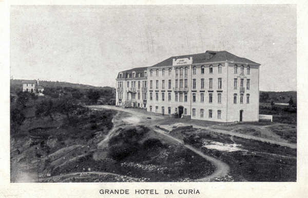 SN - Grande Hotel da Curia - Ed. Grande Hotel da Curia - Dim. 14,3X9,1 cm - Col. A. Sim�es (260).