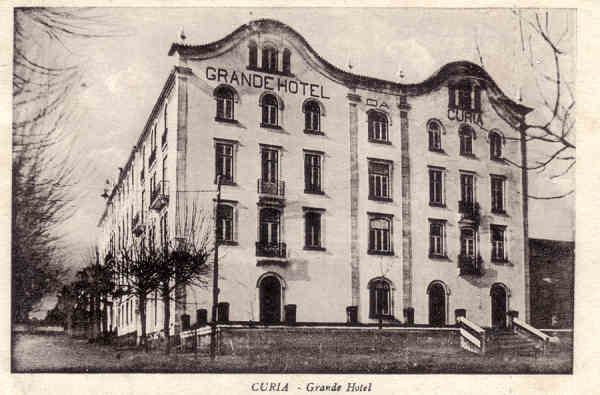 SN - CURIA - Grande Hotel - Ed. Grande Hotel da Curia - Dim.13.9x9,0 cm - Col. A. Sim�es (068).