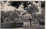 SN - CURIA - Portugal - Um trecho doJardim - Ed. Soc. �guas da Curia - SD - Dim. 13,8x8,8 cm - Col. A. 