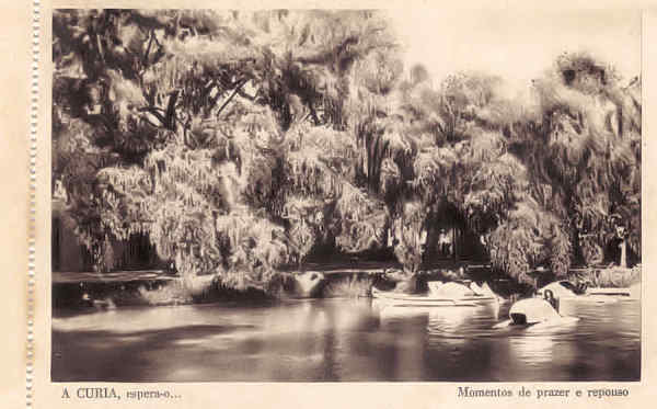 SN - A CURIA espera-o. Momentos prazer repouso - (caderneta) Ed. Grande Bazar Arte Regional EFN  - dIM 14,5x9,8 cm. - Col. A. Sim�es (411).