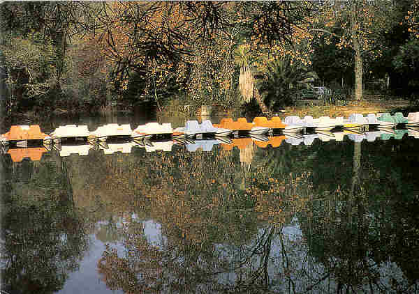 N� 30 - CURIA - Portugal - Lago e Cais das Gaivotas - Ed. Junta de Turismo da Curia - 15,0x10,5 cm. - Col. A. Sim�es 1051.