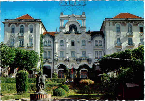 N� 556 - CURIA - Palace Hotel - Ed. Portugal Tur�stico - 14,8x10,3 cm. - Circ. 12/1973 - Col. A. Sim�es 1095.