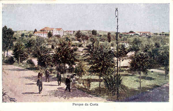 N� 02 - Parque da Curia - Ed. Sociedade das �guas da Curia - Dim.13,9x9,1 cm - Col. A. Sim�es (039).