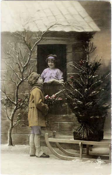 N� 4015 - SD - Circulado em 1919 - Dim. 13,9x8,8 cm - Col. M. Soares Lopes