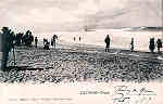 N� 257/II - Portugal. Espinho. Praia - Editor Alberto Ferreira (1910) - Dim. 14x9 cm - Col. M. Chaby.