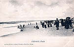 N� 258 - Portugal. Espinho. Praia - Editor Alberto Ferreira (1910) - Dim. 9x14  cm - Col. Miguel Chaby