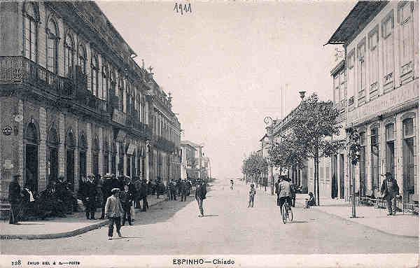 N� 128 - Portugal. Espinho. Chiado - Editor Emilio Biel - Dim. 14x9 cm. - Col. M. Chaby
