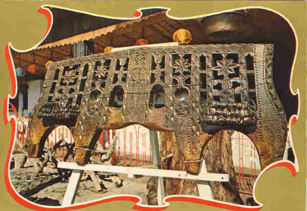 N.� 1707 REGIONAL - Jugo minhoto dos bois - Ed. C�MER - TRAV. DO ALECRIM,1 -Tel. 328775 - LISBOA - PORTUGAL - SD Dim: 14,8x10,4 cm. - Col. F�tima B�ia (2010)