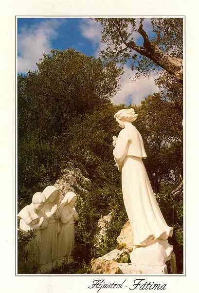 N.� 88 - F�TIMA-PORTUGAL O Anjo de Portugal - Edi��odo Centro de Caridade "Nossa Senhora do Perp�tuo Socorro" PORTO - S/D - Dimens�es: 10,4x14,9 cm. - Col. Manuel B�ia.