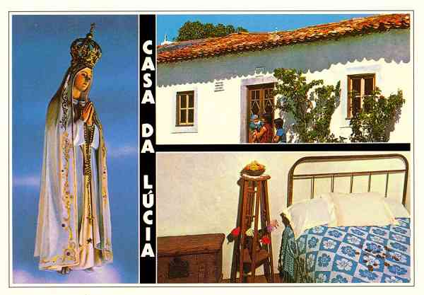 N.� 1319/A - F�TIMA-PORTUGAL - Edi��o do Centro de Caridade "Nossa Senhora do Perp�tuo Socorro" PORTO - S/D - Dimens�es: 14,9x10,5 cm. - Col. Manuel B�ia.