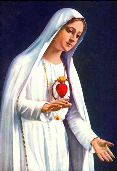 N.� 49 -  F�TIMA COra��o Imaculado de Maria - Edi��o ? - S/D - Dimens�es: 10,2x14,8 cm. - Col. Manuel B�ia.