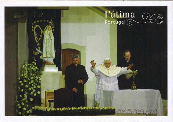 N.� F 1.701 - F�tima. Cerim�nias Religiosas de 13 de Maio - Ed. FORWAYS, LDA - TEL. 219310882 - SD - Dim. 15x10,5 cm - Col. Manuel e F�tima B�ia (2011).