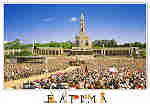 N.� FAM-AM734 - F�TIMA Peregrinos no Santu�rio da Virgem de F�tima - Ed. JAMP - Edi��es Tur�sticas, Lda. Tel.: 213620714-214143196 Fax:214143196 Fotografia: Jos� Barea - S/D - Dim: 16x11cm - Col. Manuel e F�tima B�ia (2007).