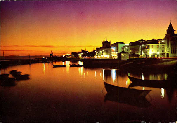 N.� 782 - FIGUEIRA DA FOZ (Beira Litoral-Portugal) Crep�sculona Doca - Colec��o Passaporte (LOTY) Tel. 52850 Lisboa - S/D - Dimens�es: 15x10,5 cm. - Col. HJCO (Circulado em 1972)