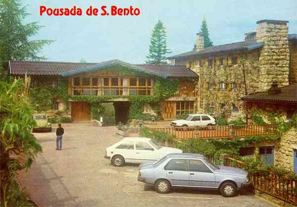 N.� 438 - (Portugal) Vieira do Minho Cani�ada Pousada de S. Bento - Edi��o Lusocolor, Arcos de Valdevez - S/D - Dimens�es: 15x10,5 cm. - Col. Manuel B�ia.