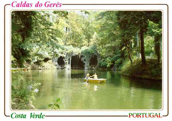 N.� 246 - CALDAS DO GER�S Costa Verde PORTUGAL - Edi��o Francisco M�s, Ld� 4931155 Amadora - S/D - Dimens�es: 14,9x10,5 cm. - Col. Manuel B�ia.