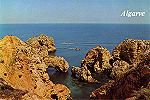 N.� 1029 - Ponta da Piedade - Lagos - Foto-Vista Ld�, 8400 Lagoa - Algarve - S/D - Dimens�es: 14,6x10,2 cm - Col. Gaspar Albino.