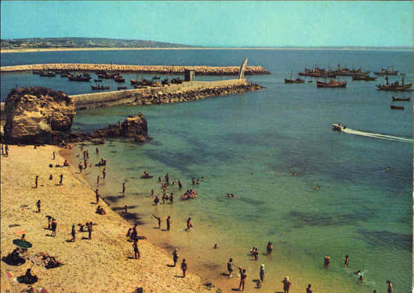 N� 803 - LAGOS. Praia Formosa - Edi��o COMER, Trav do Alecrim, Lisboa - Circulado em 1976 - Dim. 15x10,5 cm - Col. Am�lcar Monge da Silva