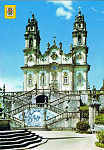 N�  1103 - LAMEGO (Portugal). Fachada do Santu�rio de N. Sa. dos Rem�dios - Ed. da Livraria e Papelaria Serra POSTALES ESCUDO DE ORO 16 Ediciones FISA - Palaudarias,26 - Barcelona - SD - Dim. 10,4x14,9 cm - Col. Manuel B�ia (2000)