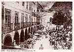 N.� 6 - LEIRIA-Pra�a Rodrigues Lobo - Princ�pios do s�c. XX - Editor: Comiss�o Cultural das Obras Sociais do Pessoal da C�mara Municipal de Leiria - S/D - Dimens�es: 14x10 cm. - Col. R. Gaspar.