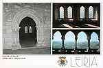 N.� 16 - LEIRIA-Portugal Castelo. Porta de Sala, Janelas e Claustrus - Edi��o da Regi�o de Turismo de Leiria, Rota do Sol - S/D - Dimens�es: 15x10 cm. - Col. R. Gaspar.