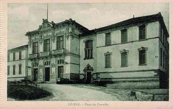 S/N - LEIRIA-Portugal Pa�os do Concelho - Sem indica��o do editor - Dimens�es: 14x9 cm. Col. R. Gaspar.