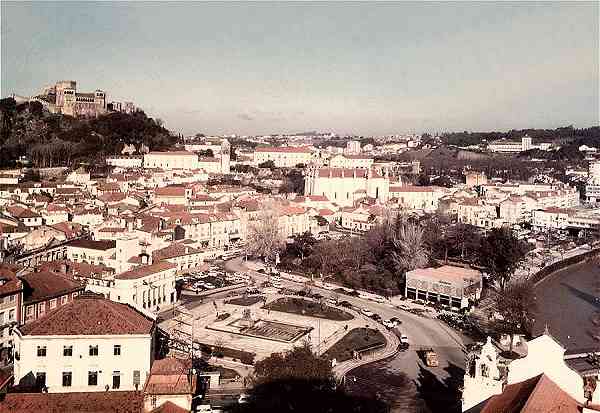 S/N - LEIRIA-Portugal Vista Parcial - Editor n�o mensionado - S/D - Dimens�es: 13x9 cm. - Col. R. Gaspar.