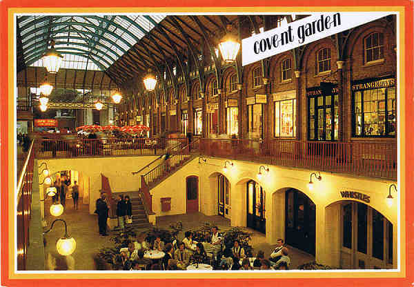 N.� A26  - LONDON - Covent Garden - Ed. Thomas & Benacci Ltd. LONDON - Tel.(01)4032835 Printed in Italy RIALTO - SD - Dim. 14,8x10,3 cm - Col. Manuel B�ia (1986)