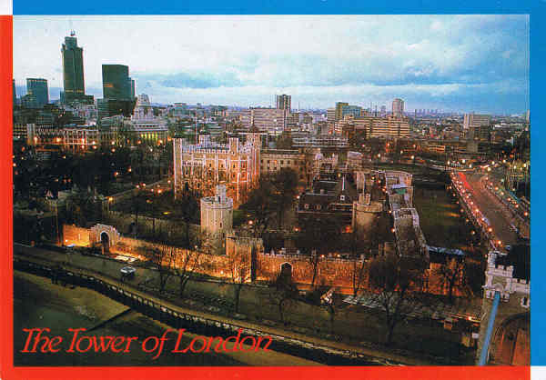 N.� A29 - LONDON - The Tower of LONDON - Ed. Thomas & Benacci Ltd.-LONDON - Tel.(01)4032835 Printed in Italy RIALTO - SD - Dim. 14,8x10,4 cm - Col. Manuel B�ia (1986)