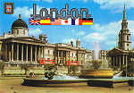 N.� 115 - LONDON. The National Gallery. Trafalgar Square - Ed. FISA-Great Britain-LONDON Golden Shield    Palaudarias, 26-Barcelona - Printed in Spain - SD - Dim. 14,8x10,3 cm - Col. Manuel B�ia (1986)
