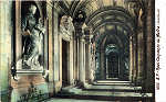 N� 1052 B P - Real Convento de Mafra, vest�bulo - Edi��o an�nima cerca de 1900 - Dim. 14,8x8,8 cm - Col. A. Monge da Silva