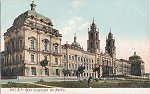 N� 1051 - Real Convento de Mafra (2) - Editor B.P. - Dim. 139x87 mm - Col. A. Monge da Silva (cerca de 1905)