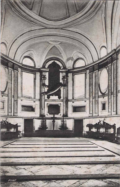 N� 5 - O Monumento de Mafra (Convento, Casa do Capitulo) - Editor Joaquim Pedro Moreira, Mafra - Dim. 140x91 mm - Col. A. Monge da Silva (cerca de 1905)