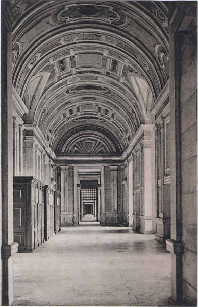 N� 4 - O Monumento de Mafra (Convento, Casa de Benectione) - Editor Joaquim Pedro Moreira, Mafra - Dim. 140x91 mm - Col. A. Monge da Silva (cerca de 1905)