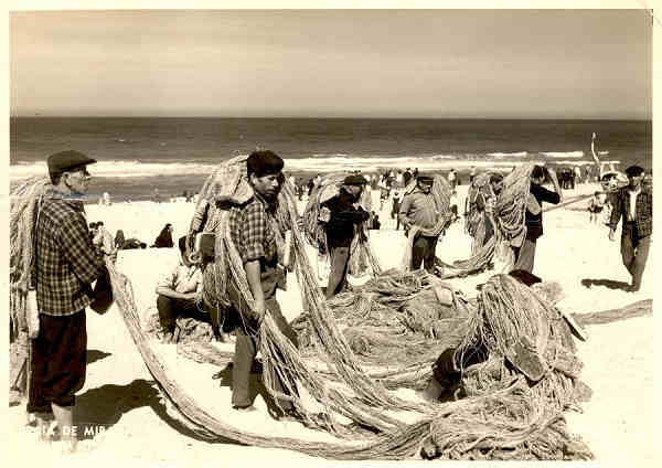 S/N - PRAIA DE MIRA ? da Rede - Sem indica��o do editor - S/D - Dimens�es: 14,8x10,6 cm. - Col. HJCO (Circulado em 1965)
