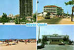 N.� 800 - MONTE GORDO Algarve - Ed. Artes Gr�ficas - S/D - Dim. 15x10,5 cm - Col. M�rio Silva.
