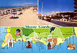 N� 1092 - MONTE GORDO. Vistas v�rias - Edi��o Francisco Mas, Amadora - Dim. 15x10,5 cm - Col. A. Monge da Silva