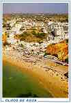 N.� 3436 - OLHOS DE �GUA Albufeira Algarve - Edi��o Foto-Vista, Lda Algarve Tel. (082) 53324 - S/D - Dimens�es: 10,2x14,9 cm. - Col. Gra�a Maia.