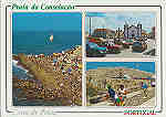 N� 390 - Praia da Consola��o, Atouguia da Baleia e Peniche - Ed. Artemcor - SD - Circulado em 1991 - Dim. 15,1x10,5 cm - Col. M. Soares Lopes.